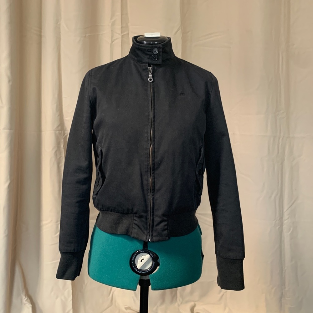 Merc Mary Harrington jacket. Black size small with plaid lining